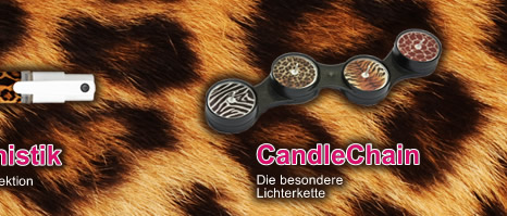 Handdesinfektion und Lichterkette